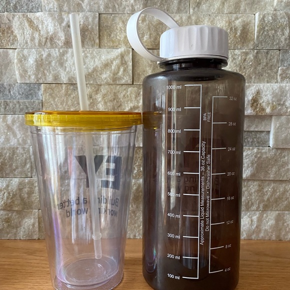 EY Building a Better Working World Water Bottles - Picture 3 of 3